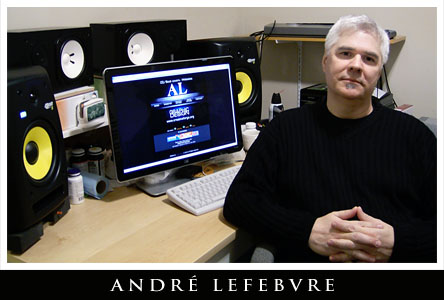 Andre Lefebvre - home studio - 2010